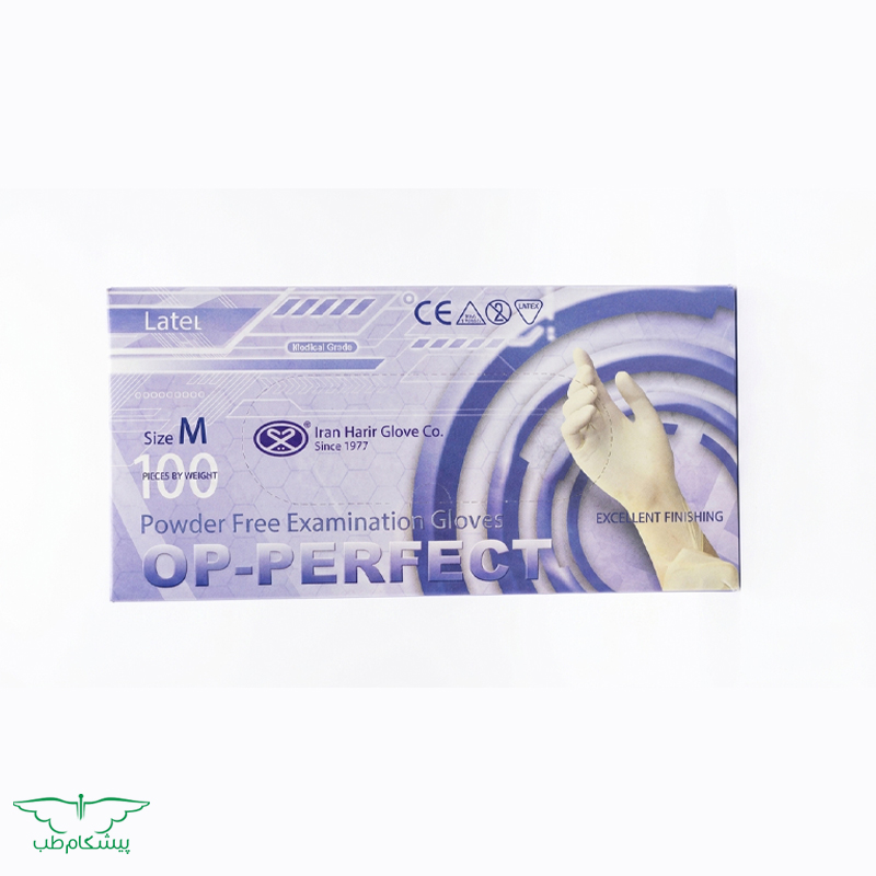 latex-gloves-op دستکش لاتکس اپی پرفکت