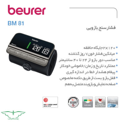 فشارسنج بازویی برند بیورر مدل bm81