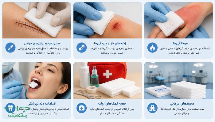 کاربردهای گاز استریل
