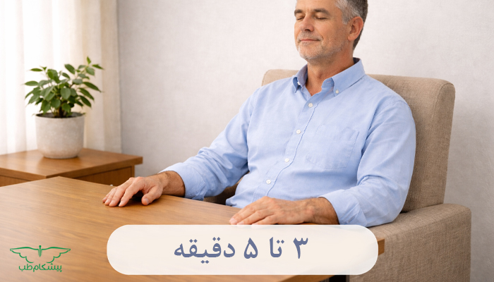 مراحل اندازه گیری فشارخون مرحله دوم